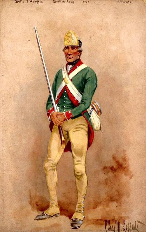 John Cornwall was a Loyalist who joined Butler’s Rangers.